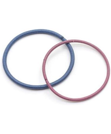 Kuou 100 PCS Elastic Hair Bands - 2mm Thickness, No Metal Ponytail Holders - Light Multicolor Hair Ties for Gentle Hold - Bulk Pack - Buy Online on GoSupps.com