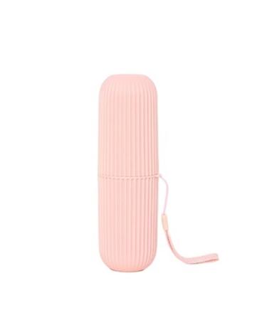 Digjobk toothbrush cup Portable Toothbrush Storage Case Toothpaste Holder Box Organizer HouseHold Storage Cup for Outdoor Travel Bathroom Accessories (Color: 4) 196mm 4