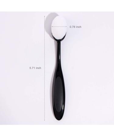 UNIMEIX 5 Pack Craft Ink Blending Brushes Set - Oval Makeup Blender Brush for Card Making - Buy Online on GoSupps.com