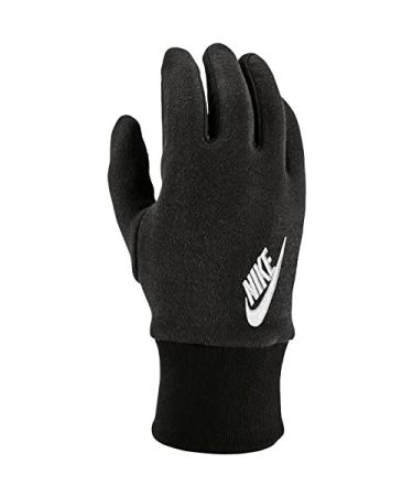 Nike Mens Club Fleece Training Gloves Black | Black | White Small