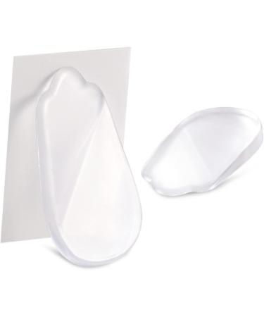 FRCOLOR Soft Heel Cup Insoles - 5 Pairs Protective Gel Pads for Foot Care & Comfort | Ideal Heel Support & Absorption - Perfect for Men - Buy Online on GoSupps.com