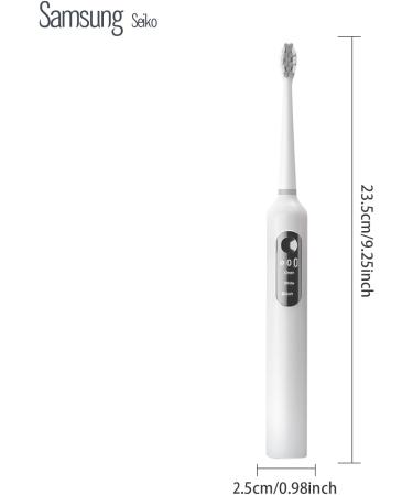 Advanced Sonic Electric Toothbrush for Adults - Rechargeable 3 Modes Smart Timer | Perfect for Travel & Home Use - Buy Online on GoSupps.com