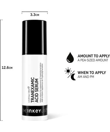 The INKEY List 2% Tranexamic Acid Serum to Reduce Hyperpigmentation and Target Uneven Skin Tone and Dark Spots 30ml - Buy Online on GoSupps.com
