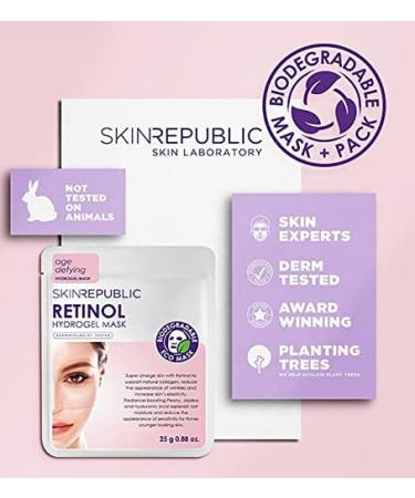 SKIN REPUBLIC Retinol Hydrogel Face Mask 25 g - Buy Online on GoSupps.com