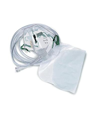 SALTER LABS Adult Oxygen Mask w/Soft Anatomical Form,Each