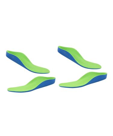 NOLITOY 2 Pairs Absorption Insert Soft Comfort Insoles Sole Insoles Arch Support Insoles Kids Inserts Kids Correct Insoles Sueding Comfortable Insole Floor Mat Breathable Child