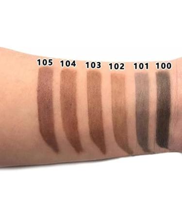 FFICUMON Eyeliner Fashion Eyebrow Pencil Easy to Color Waterproof 5 Colors Black Gray Brown Accurate Brow Professional Beauty Cosmetic Tool Black Felt EyelinerSPAIN - Buy Online on GoSupps.com