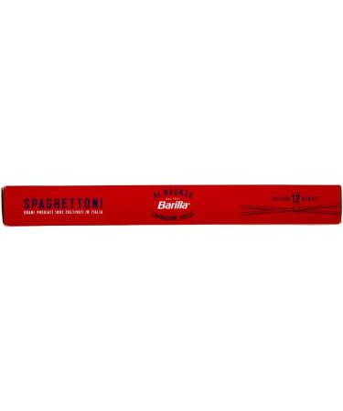  Italian Gourmet E.R. Barilla Pasta Al Bronzo Spaghettoni 100% Italian Wheat Bronze Design Italian Pasta 400g + 400g Box - Buy Online on GoSupps.com