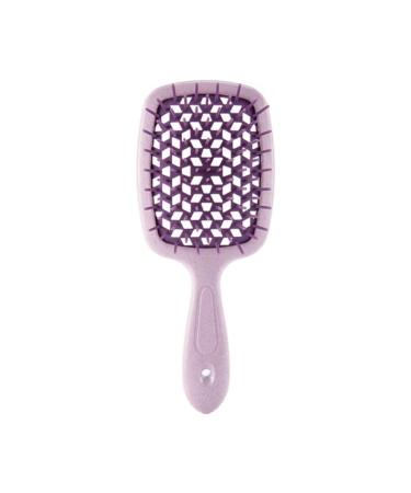 Comb 1 Piece Of Wide Tooth Air Cushion Comb Salon Scalp Massage Comb Brush Wide Tooth Comb (Color : Purple)