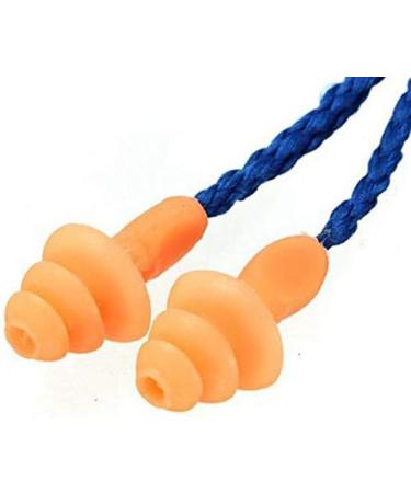 ISTOVO 5Pcs Authentic Soft Silicone Corded Ear Plugs Noise Reduction Earplugs Protective Earmuffs - Buy Online on GoSupps.com
