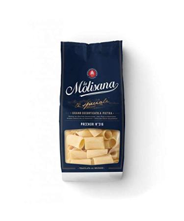Pack of 10 La Molisana 100% Italian paccheri pasta no. 316 500g
