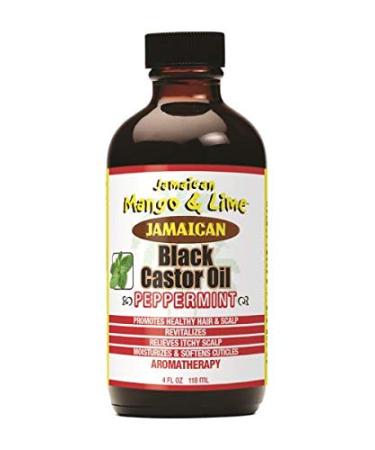 Jamaican Mango & Lime Jamaican Mango Black Castor Oil-Peppermint (Pack of 3) - Buy Online on GoSupps.com