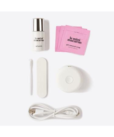 Le Mini Macaron DIY Gel Manicure Kit | Gel Nail Polish Set with LED Dryer Lamp and Accessories - Buy Online on GoSupps.com