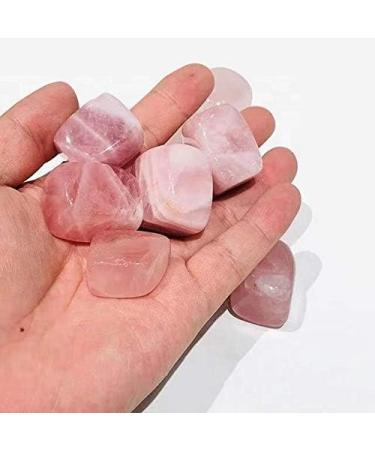 Natural Polished Rose Quartz Cube Tumbled Crystal Stones 10pc Obelisk - Buy Online on GoSupps.com
