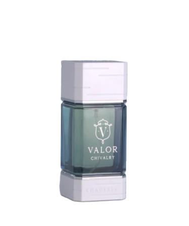 Khadlaj Valor Chivalry Eau De Parfum Spray 3.4 Ounce (Unisex) 3.4 Ounce (Pack of 1) Valor Chivalry