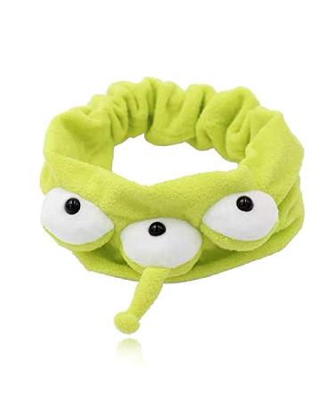Vanvene Alien Headband for Toy Story Stretchy Plushy Hair Accessories for Face Washing Shower Beauty Skincare 1Pcs style2