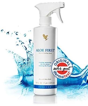 Aloe First Natural Soothing Spray 16 fl. oz - Soothes and Hydrates Skin - Buy Online on GoSupps.com