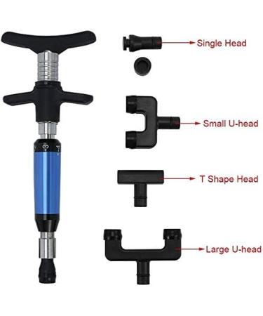 LMEIL Chiropractic Tool - Manual 4 Head Spinal Massager & 6 Level Mechanics Therapy for Pain Relief | International Shipping Available - Buy Online on GoSupps.com
