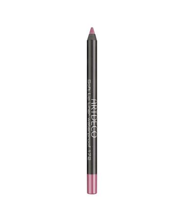 ARTDECO Soft Lipliner Waterproof - Waterproof long-lasting lip liner - 1 x 1.2 g 172 - cool mauve 1 piece (1 pack)