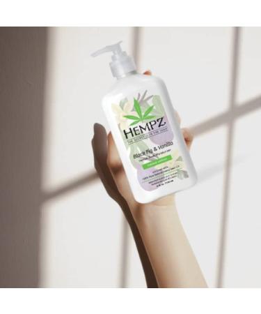 Buy Hempz Black Fig & Vanilla Herbal Body Moisturizer 17oz | Best International Shipping & Quality Skin Care - Buy Online on GoSupps.com