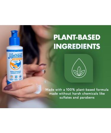 Natural Hand Barrier Lotion for Dry Skin - Lauricidin Coconut Orange Scent | 3.3oz Pump | International Shipping Available - Buy Online on GoSupps.com