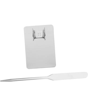 Lurrose 2 Sets Palette Stick Scraper - Essential Makeup Tool for Oil Eye Shadow & Foundation | Stainless Steel Makeup Artist Must-Haves - Buy Online on GoSupps.com