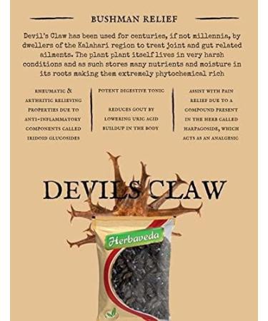 JJ Herbe veda - Devil's Claw 200g | Bat Head Root | Devil's pod | Vampire Root for puja - Buy Online on GoSupps.com