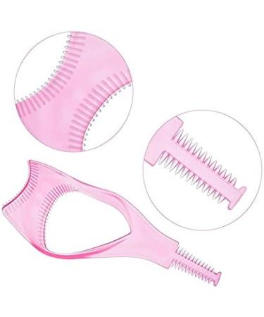2PCS Plastic Makeup Eyelash Tool - 3in1 Mascara Applicator & Eyelash Comb for Women - Perfect Eye Makeup Aid - Buy Online on GoSupps.com