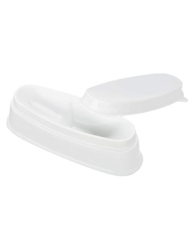 Dipping Powder Tray - Portable White Nail Dip Container for Manicure | Ideal for International Shipping - Buy Online on GoSupps.com