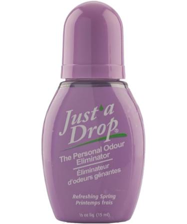 Just a Drop Toilet Odour Eliminator Refreshing Spring 15 ml (Pack of 6 Total 90 ml) - Before You Go Toilet Odor! Portable and Discreet Just One Drop for Freshness Refreshing Spring 15 ml (Pack of 6) - Buy Online on GoSupps.com