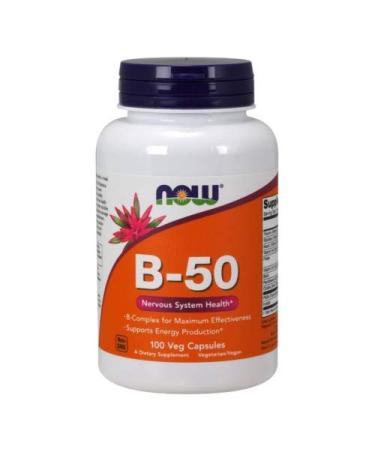 B-50 100 Caps by Now Foods (Pack of 8)