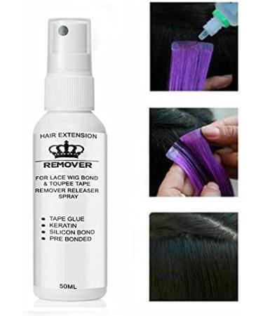 Release Tape Hair Extension Remover Spray Wig Adhesive Remover Hair Glue Remover - Buy Online on GoSupps.com