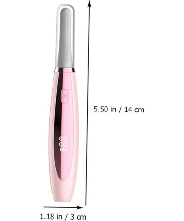 Healeved Heated Eyelash Curler - Travel-Ready Electric Lash Styler for Perfect Curls | Mini Pink Design - Buy Online on GoSupps.com
