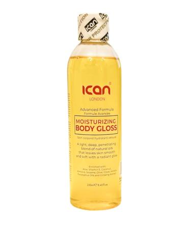 ican London Moisturizing Body Gloss Oil 250ml