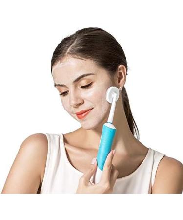 Facial Cleansing Heads for Electric Toothbrushes - 2 Pack (Blue & White) | International Shipping - Buy Online on GoSupps.com