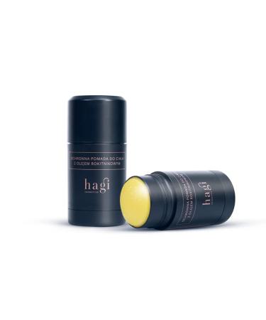 Hagi Protective Body Pomade with Sea Buckthorn Oil - Nourishing Body Lotion for Dry & Normal Skin | 75ml | Shop Internationally - Buy Online on GoSupps.com
