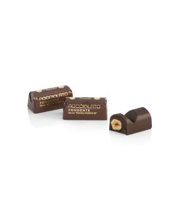 Venchi - Mini Lingot Noisette Noir - Chocolat avec Noisettes enti res du Pi mont IGP 1 kg - Sans Gluten - V g talien Chocolat 1000 g (Lot de 1)