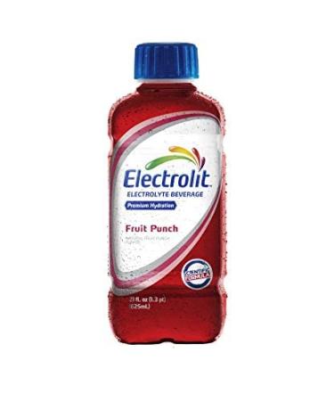 Electrolit 21oz Hydration Beverage Drink w/ Electrolytes - Pack of 12 (Fruit Punch) - Buy Online on GoSupps.com