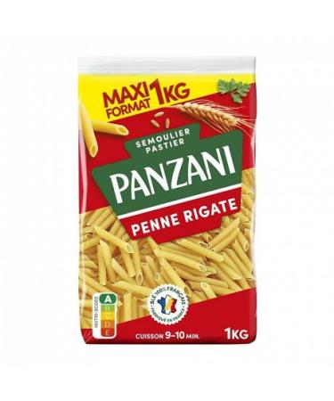 PANZANI | Panzani Fancy Pasta Penne Rigate Cello 1kg | Lot Of (3) | Free delivery