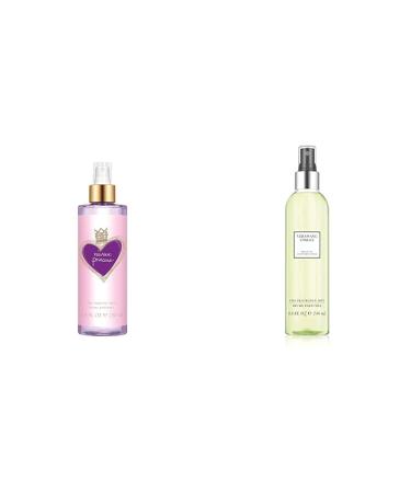 Vera Wang Princess Hair and Body Mist 8.4 fl Oz & Embrace Body Mist Spray for Women Green Tea & Pear Blossom 8 Fl Oz