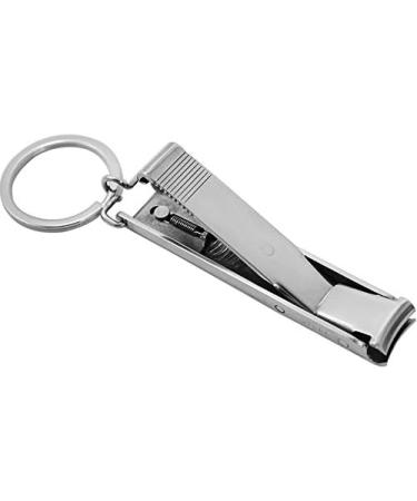 UNbit Nail Clipper Adult Nail Scissors Stainless Steel Silver Nail Scissors 90 * 12mm Stainless Steel Folding Nail Clippers - Buy Online on GoSupps.com