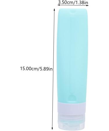 MAGICLULU 3 Sets Travel Bottle Travel Lotion Container Multi-function Lotion Bottle Portable Multi-function Travel Container Travel Containers Empty Filling Artificial Fiber Silicone Bottle - Buy Online on GoSupps.com