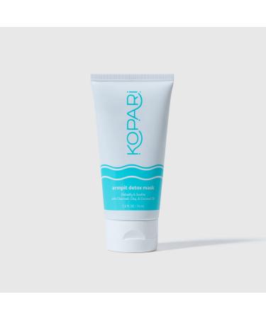 Kopari ArmPit Detox Mask - Natural Deodorant Transition Aid with Bamboo Charcoal and Clays - Underarm Detoxifying Mask for Odor Neutralization & Pore Purification - Buy Online on GoSupps.com