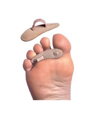 8154A-LL Crest Pad Hammer Toe Deluxe Leather w11+ m9+ Large Left 3/Pack Part 8154A-LL by Pedifix  Inc Qty of 1 Pack