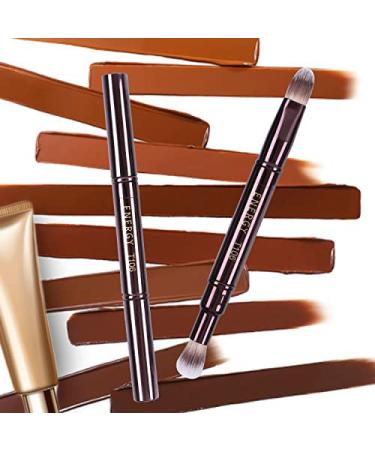 MOGILAN Dual Concealer Brush - Retractable Under Eye Makeup Brush for EyeShadow & Concealer Blending - Buy Online on GoSupps.com
