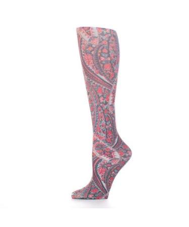 Red Moby Celeste-Stein-CMPSQ-3-2088 Womens 20-30 mmHg Compression Sock - Queen - LJ Brown