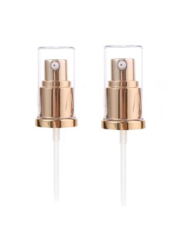 Leadigol 2 Pcs Foundation Pump Makeup Pump Tool Foundation Pump Replacement Lotion Pump Essence Oil Press Pump Head for 30ml Bottle