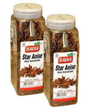Badia Star Anise 7 oz - Pack of 2 Large Containers | Aromatic Spice for Cooking & Baking - Buy Online on GoSupps.com