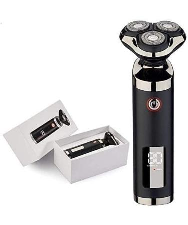 Buy Electric Razor for Men | Rotary Shaver with Digital Display | Rechargeable & Easy to Use - Buy Online on GoSupps.com