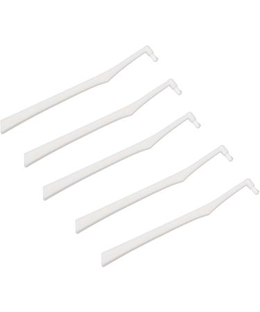 5PCS Soft Bristle Tuft Toothbrush for Orthodontic Care | Remove Stubborn Stains | Interdental Cleaning Tool (White) - Buy Online on GoSupps.com